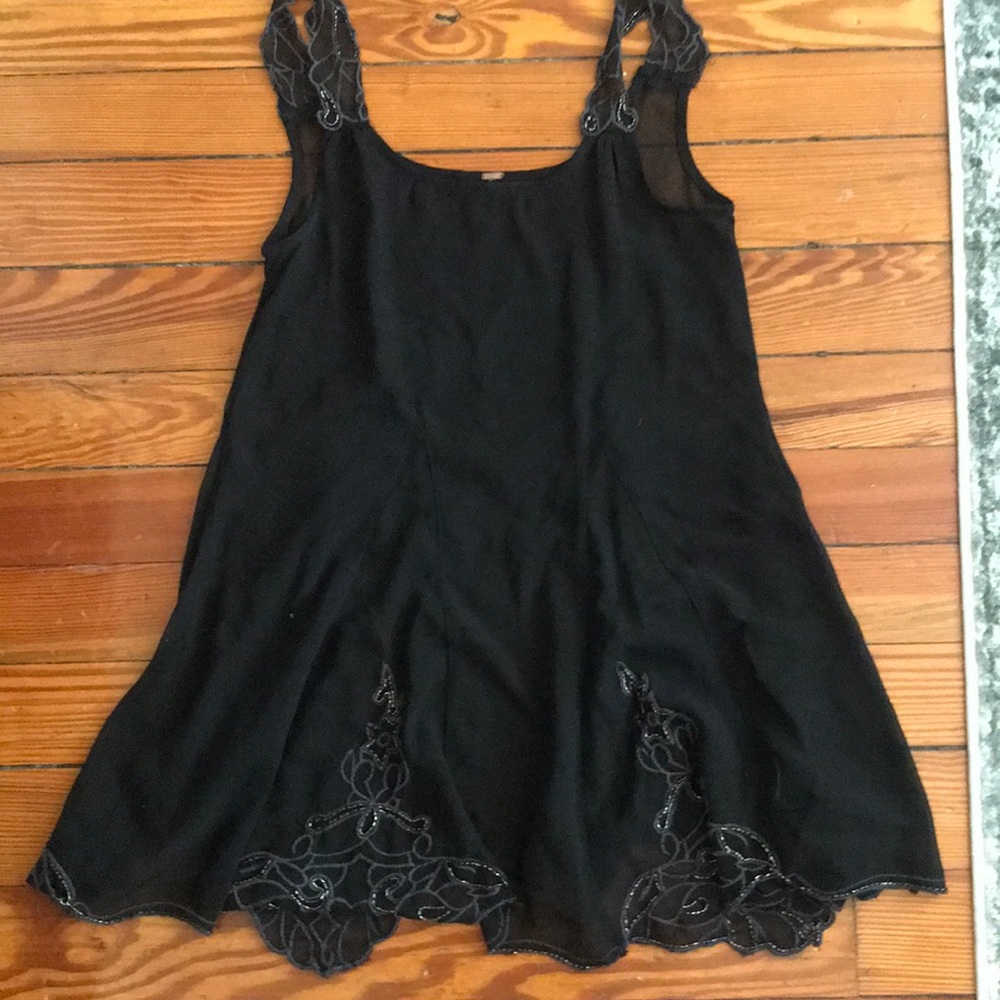 Black FP slip dress